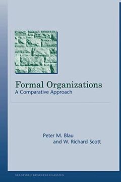 portada Formal Organizations: A Comparative Approach (Stanford Business Classics) (in English)