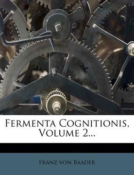 portada Fermenta Cognitionis, Volume 2... (en Alemán)