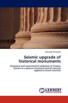 portada seismic upgrade of historical monuments (en Inglés)