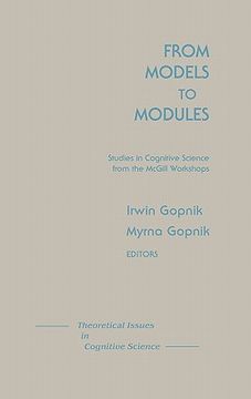 portada from models to modules: studies in cognitive science from the mcgill workshops (in English)