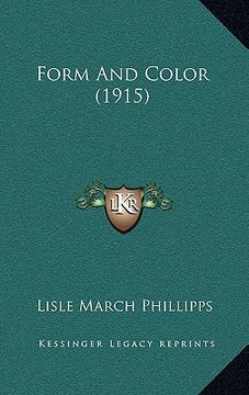 portada form and color (1915) (in English)