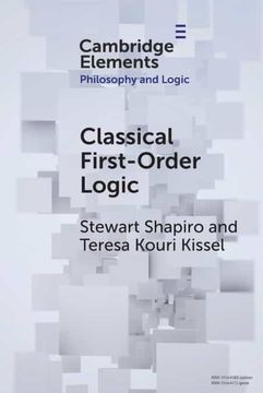 portada Classical First-Order Logic (Elements in Philosophy and Logic) (en Inglés)