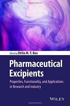 portada Pharmaceutical Excipients: Properties, Functionality, and Applications in Research and Industry