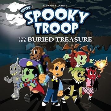 portada Little Spooky Troop And The Buried Treasure