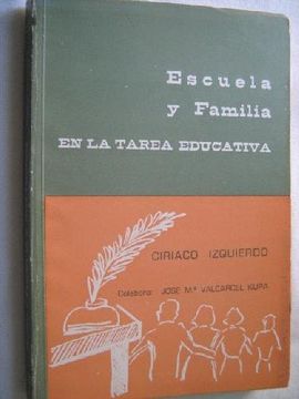 portada Escuela y Familia en la Tarea Educativa
