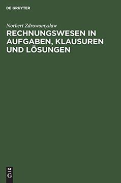 portada Rechnungswesen in Aufgaben, Klausuren und Lösungen (in German)