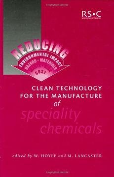 portada Clean Technology for the Manufacture of Speciality Chemicals (en Inglés)