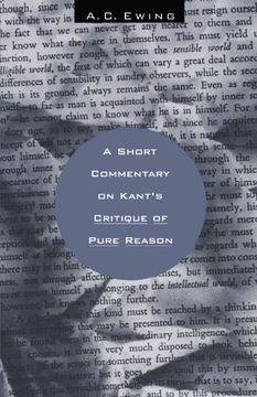 portada A Short Commentary on Kant's Critique of Pure Reason (in English)