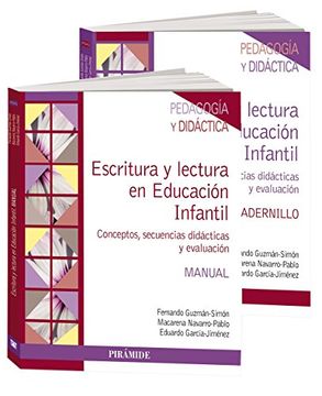 portada Pack-Escritura y Lectura en Educación Infantil: Conceptos, Secuencias Didácticas y Evaluación (Psicología) (in Spanish)