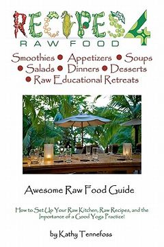 portada awesome raw food guide (in English)