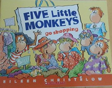 portada Five Little Monkeys go Shopping