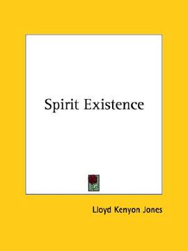 portada spirit existence (en Inglés)