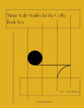 portada Minor Scale Studies for the Cello, Book two (en Inglés)