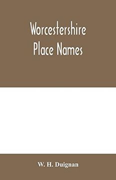 portada Worcestershire Place Names (in English)