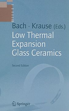 portada low thermal expansion glass ceramics (en Inglés)