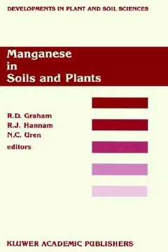 portada manganese in soils and plants: proceedings of the international symposium on manganese in soils and plants held at the waite agricultural research in (en Inglés)