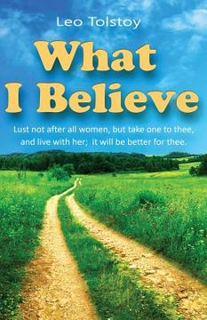 portada What I Believe (in English)