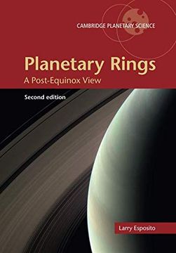 portada Planetary Rings: A Post-Equinox View (Cambridge Planetary Science) (en Inglés)