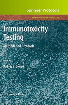 portada Immunotoxicity Testing: Methods and Protocols (Methods in Molecular Biology, 598) (en Inglés)