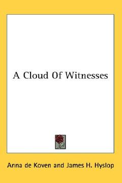 portada a cloud of witnesses (en Inglés)
