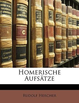 portada Homerische Aufsatze (in German)