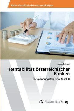 portada Rentabilität österreichischer Banken (en Alemán)