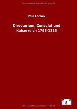 portada Directorium, Consulat und Kaiserreich 1795-1815 (German Edition)