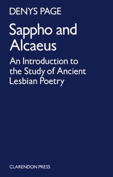 portada Sappho and Alcaeus: An Introduction to the Study of Ancient Lesbian Poetry 