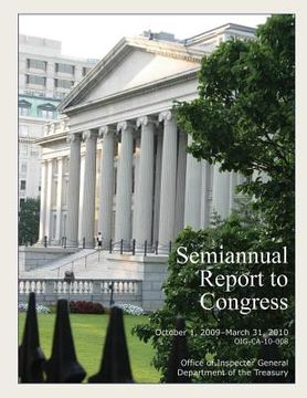 portada Semiannual Report to Congress October1,2009- March 31, 2010 (en Inglés)