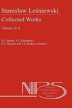 portada stanislaw lesniewski: collected works - volumes i and ii (en Inglés)