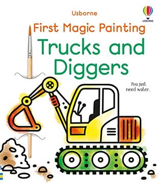 portada First Magic Painting Trucks and Diggers