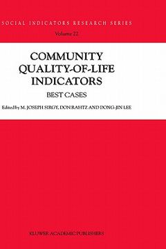 portada community quality-of-life indicators: best cases (en Inglés)
