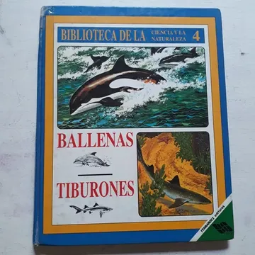 portada Ballenas Tiburones Tomo 4 Biblioteca de la Ciencia