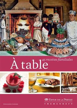 portada À table: 45 recettes familiales (en Francés)