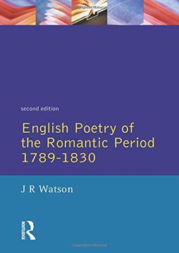 portada English Poetry of the Romantic Period 1789-1830 (Longman Literature in English Series) 