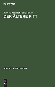 portada Der Ältere Pitt (en Alemán)