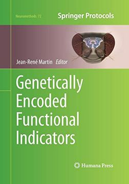 portada Genetically Encoded Functional Indicators (Neuromethods, 72) (en Inglés)