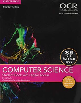 portada GCSE Computer Science for OCR Student Book with Digital Access (2 Years) Updated Edition (en Inglés)