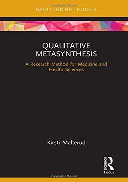 portada Qualitative Metasynthesis: A Research Method for Medicine and Health Sciences (in English)