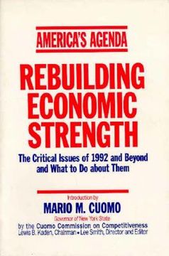 portada america's agenda: rebuilding economic strength (in English)