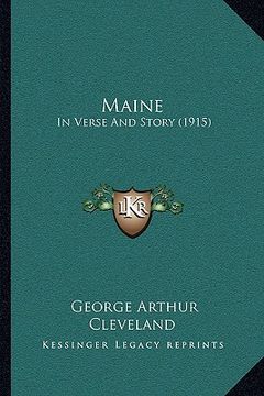 portada maine: in verse and story (1915)