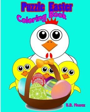portada Puzzle Easter Coloring Book (en Inglés)