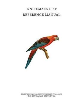 portada Gnu Emacs Lisp Reference Manual (en Inglés)