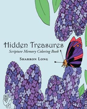 portada Hidden Treasures: Scripture Memory Coloring Book (in English)