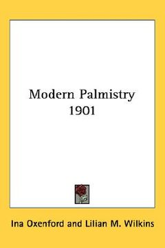 portada modern palmistry 1901