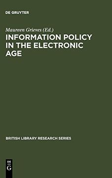 portada Information Policy in the Electronic age (en Inglés)