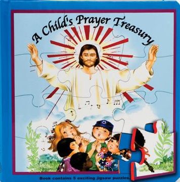 portada a child's prayer treasury (puzzle book) (en Inglés)