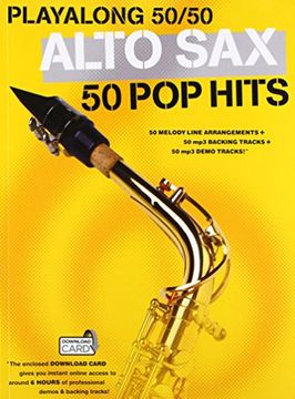 portada Playalong 50/50: Alto Sax - 50 Pop Hits +Telechargement