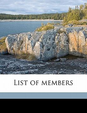 portada list of members (en Inglés)