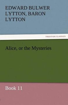 portada alice, or the mysteries - book 11